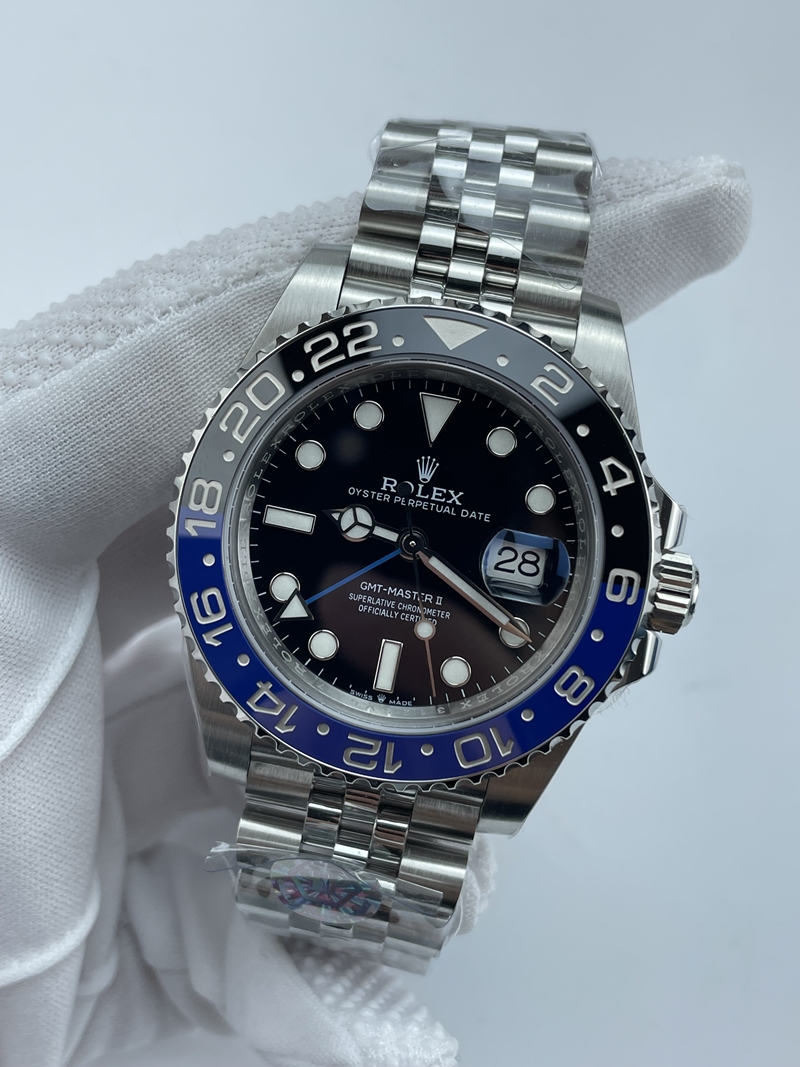 (준비완료/특급배송)NO.3453/롤렉스 배트걸 지엠티마스터2 126710BLNR QP공장