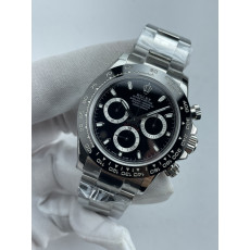 (준비완료/특급배송)NO.3691/초특급 갓성비 데이토나 스틸 세라믹베젤 블랙